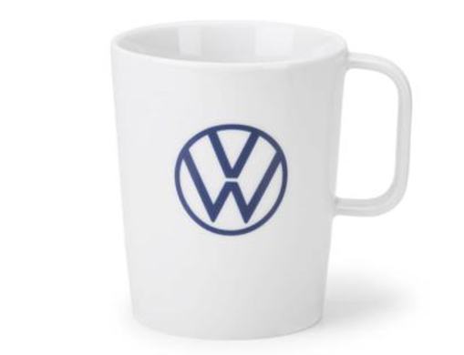 VW porcelán bögre