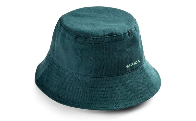 Original Škoda smaragdzöld vászonsapka logóval - Image 2