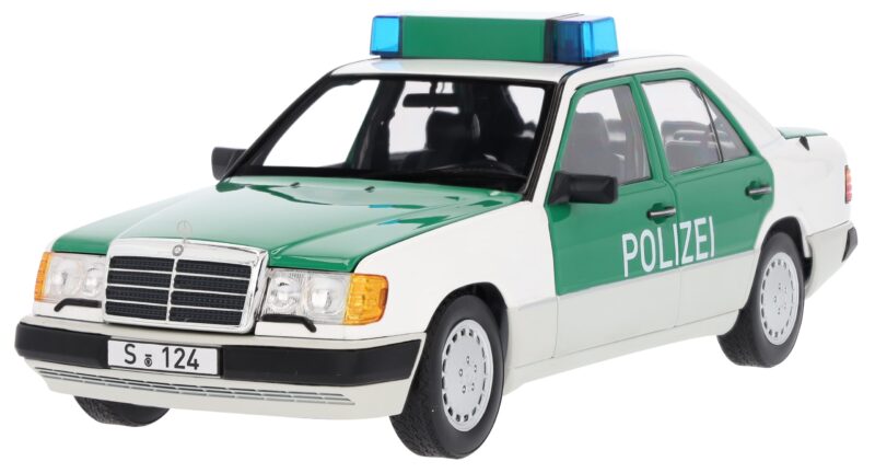 Mercedes 230 E W124 Rendőrautó Modellautó - Image 5
