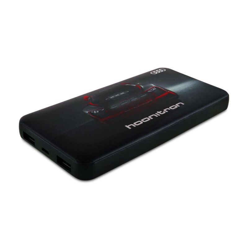Audi Sport Hoonitron Powerbank – 10 000 mAh, Fekete - Image 2