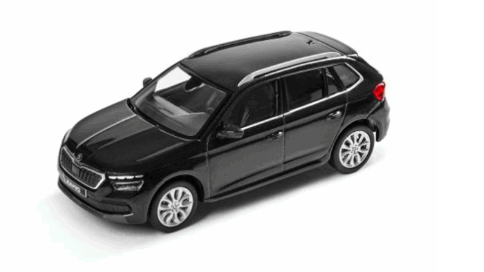 i-SCALE Skoda Kamiq 1:43 Black Magic modellautó