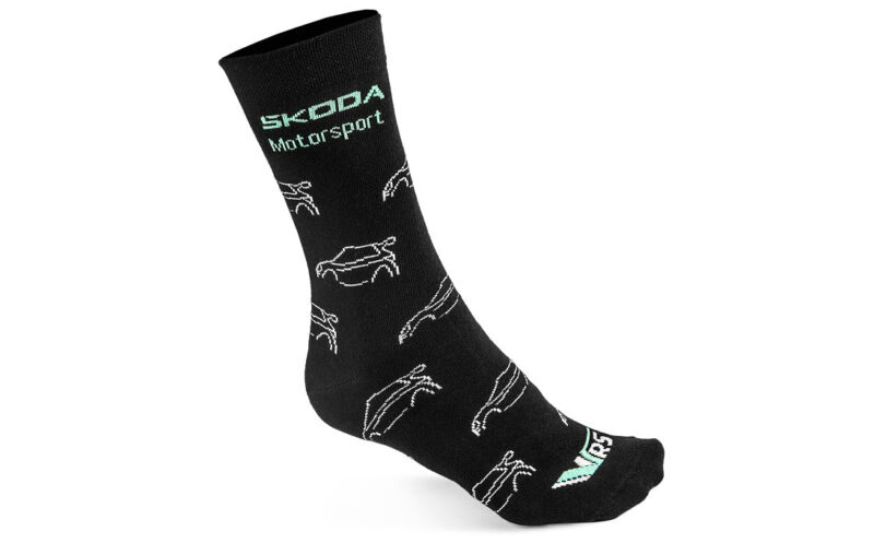 Skoda Motorsport-zokni