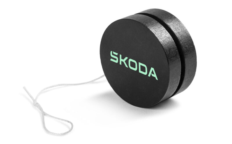 Eredeti Skoda fa yoyo hockeypuck-designnal - Image 2