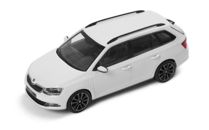 i-SCALE Skoda Fabia III Combi 1:43 Lézer Fehér