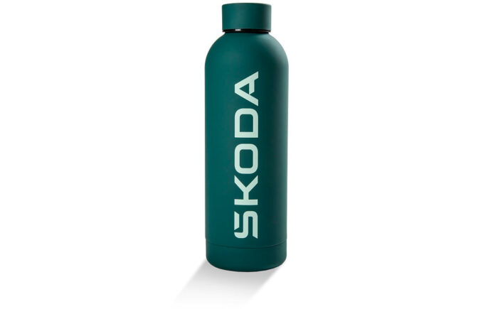Škoda Emerald Zöld Rozsdamentes Acél Termosz - 500 ml