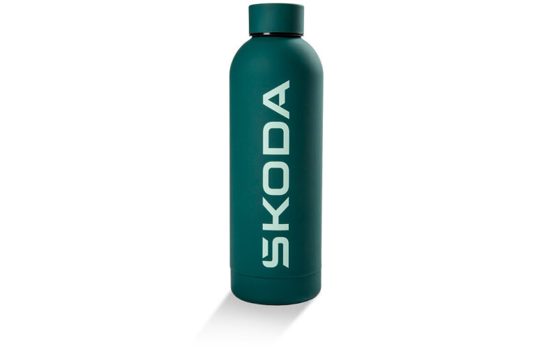 Škoda Emerald Zöld Rozsdamentes Acél Termosz - 500 ml