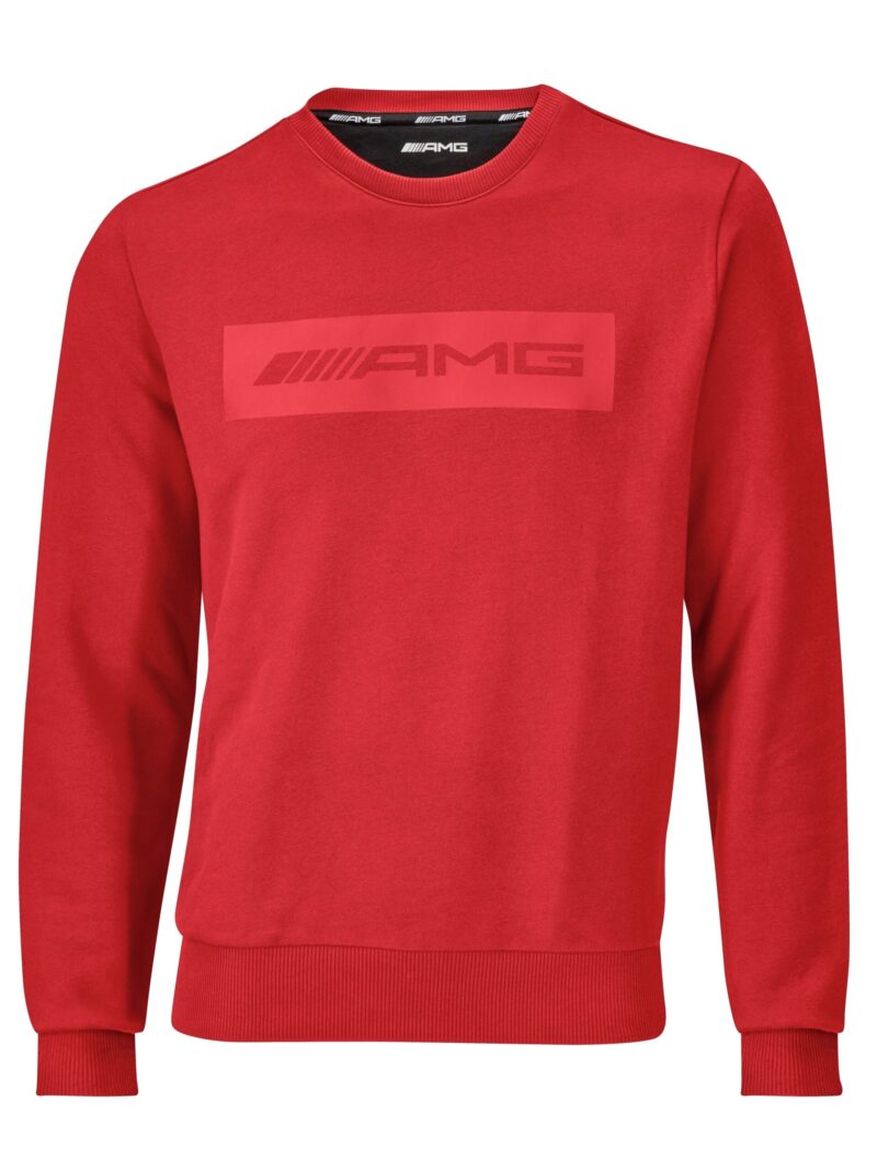 Mercedes AMG Unisex Piros Pulóver - Image 2