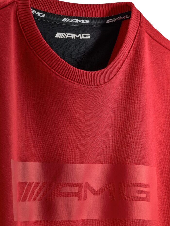 Mercedes AMG Unisex Piros Pulóver