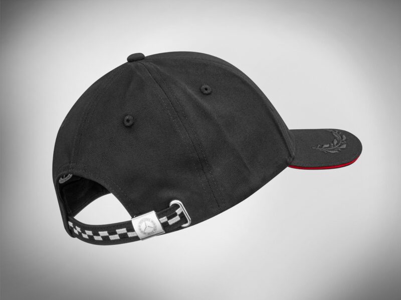 Mercedes fekete biopamut baseball sapka - Image 2