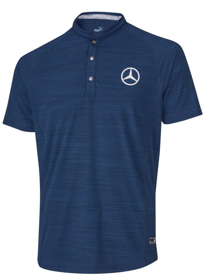 Mercedes férfi golf póló