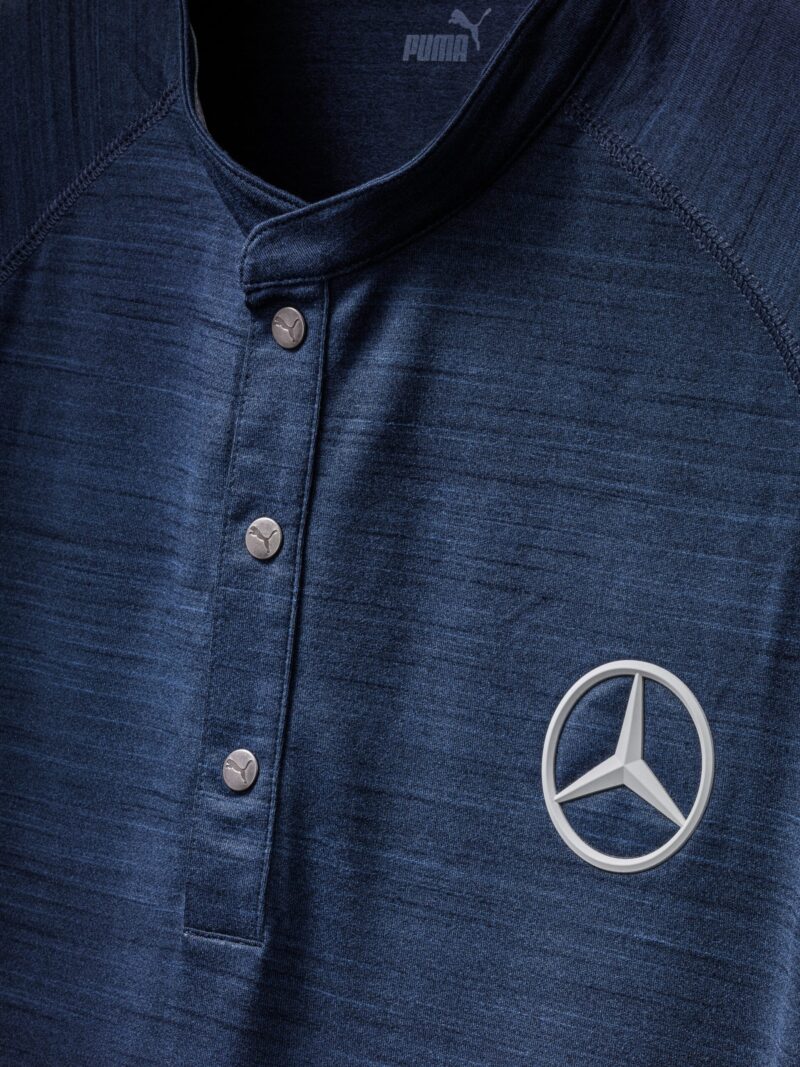 Mercedes férfi golf póló - Image 2