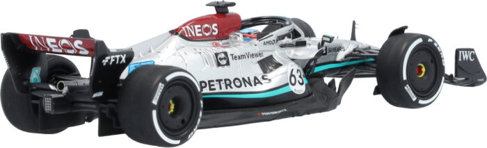 Mercedes W13 George Russell 2022 mini modellautó