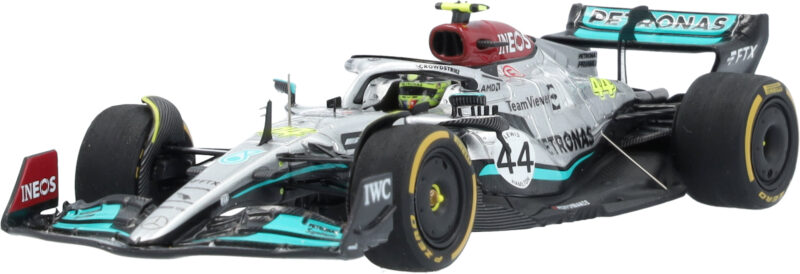 Mercedes W13 Mini Modellautó 1:43 2022 Hamilton - Image 3