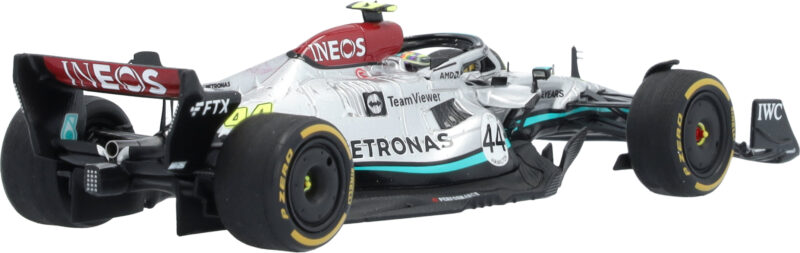 Mercedes W13 Mini Modellautó 1:43 2022 Hamilton - Image 2