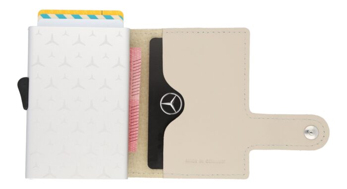 Mercedes Mini Pénztárca Upcycling Bőrből