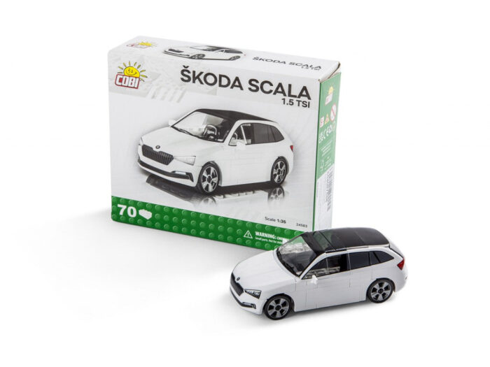 ŠKODA SCALA 1.5 TSI Modellautó 1:35 Méretarányban
