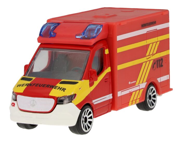 Mercedes Tűzoltóautó Játék Sprinter Modell
