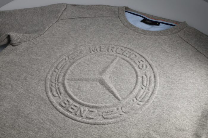 Mercedes Unisex Szürke Pulóver