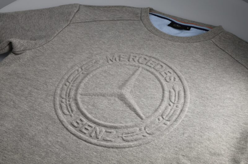 Mercedes Unisex Szürke Pulóver