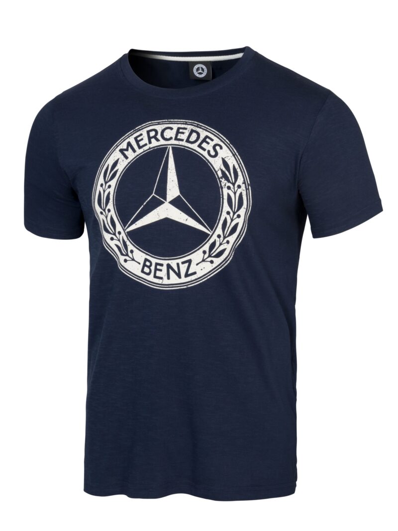 Mercedes Classic Logo Férfi Póló - Image 2