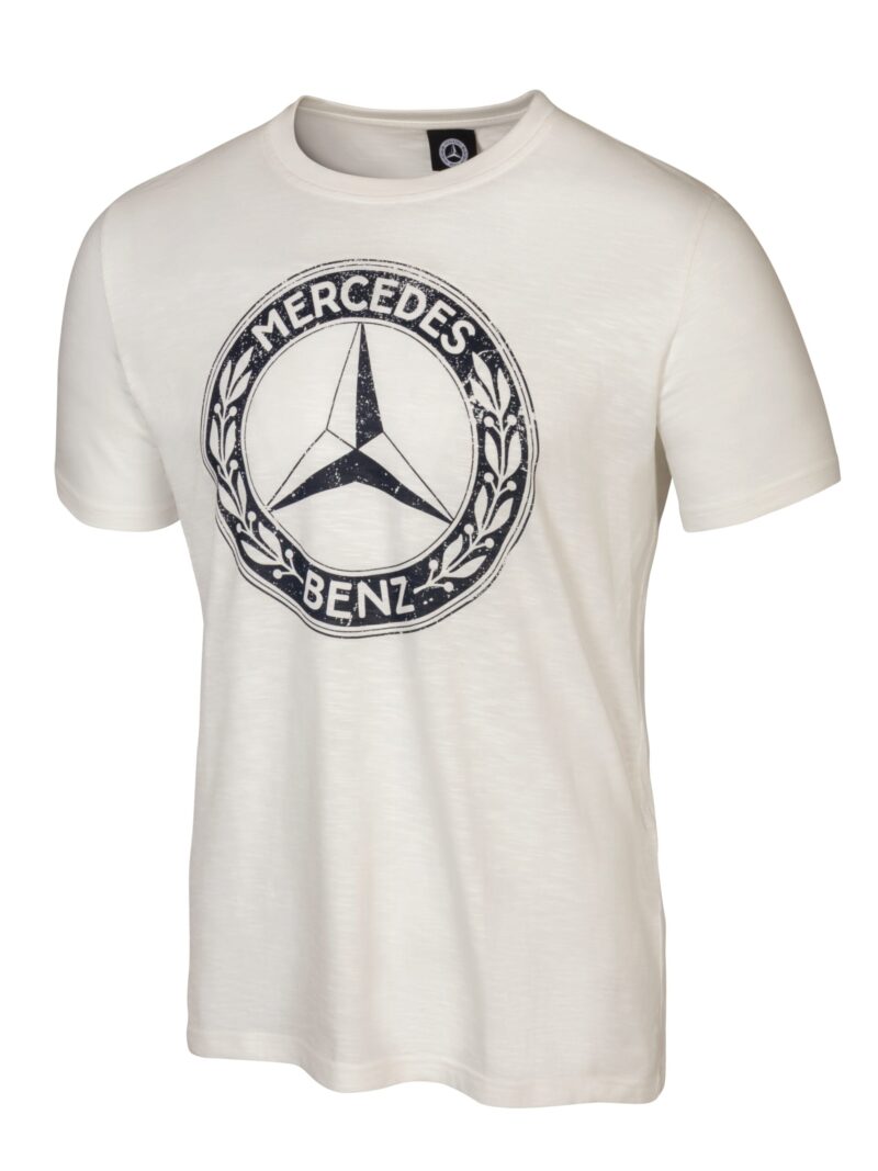 Mercedes férfi pamut póló Classic Logo 1926-al - Image 2