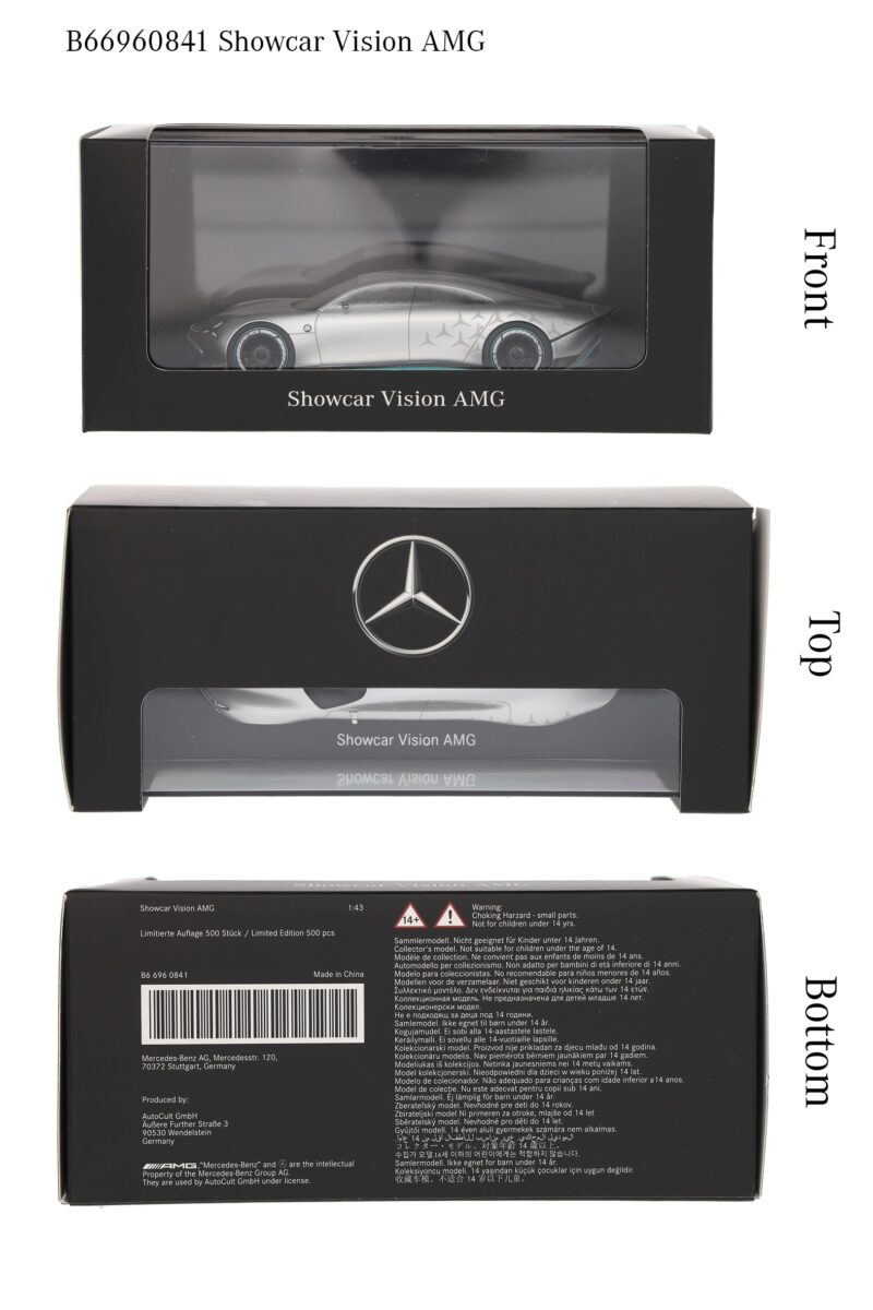 Mercedes Vision AMG Miniatűr Modellautó - Image 4